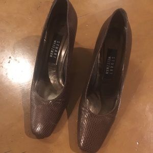 Stuart Weitzman Snakeskin Pumps